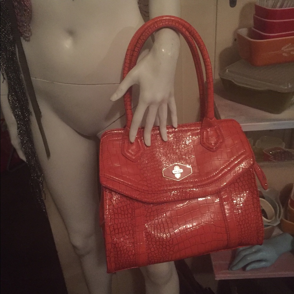 Nine West soft  peach/orange purse